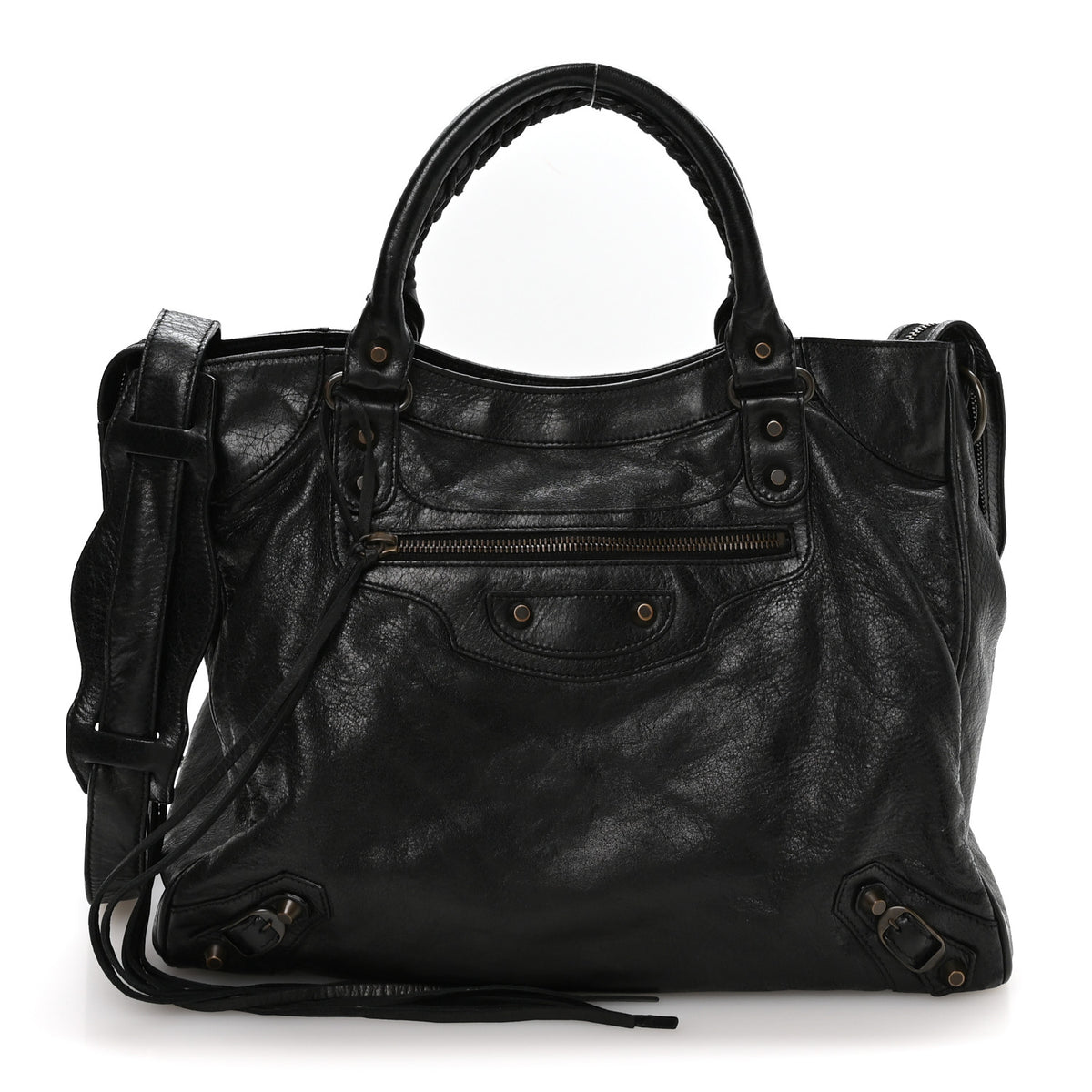 Agneau Classic Hardware Velo Black