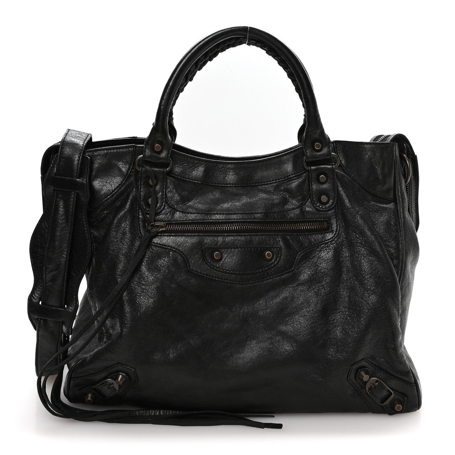 Balenciaga Agneau Classic Hardware Velo Black 1 of 10