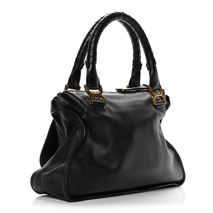 Chloe Calfskin Medium Marcie Satchel Black 3 of 14