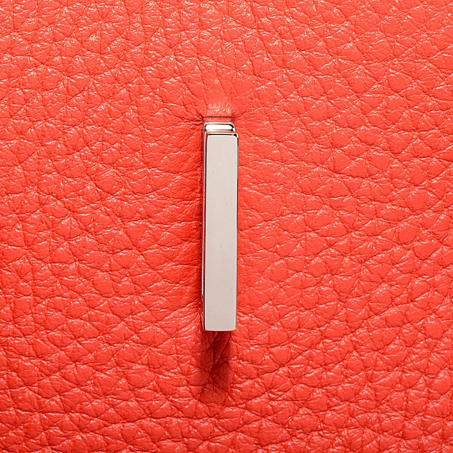 Hermes Taurillon Clemence Eclat Birkin 40 Sanguine White 13 of 20