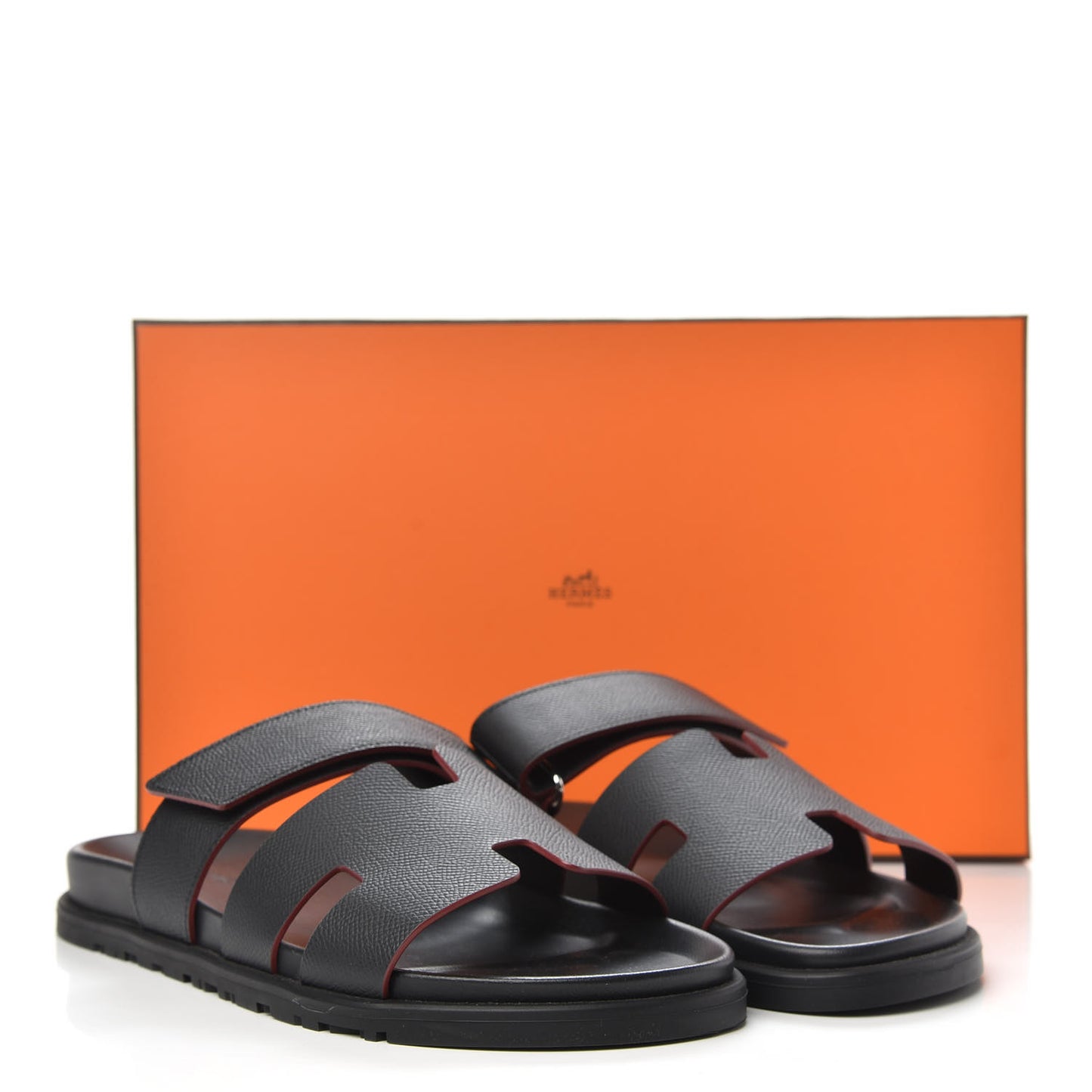 Epsom Mens Chypre Sandals 43.5 Black