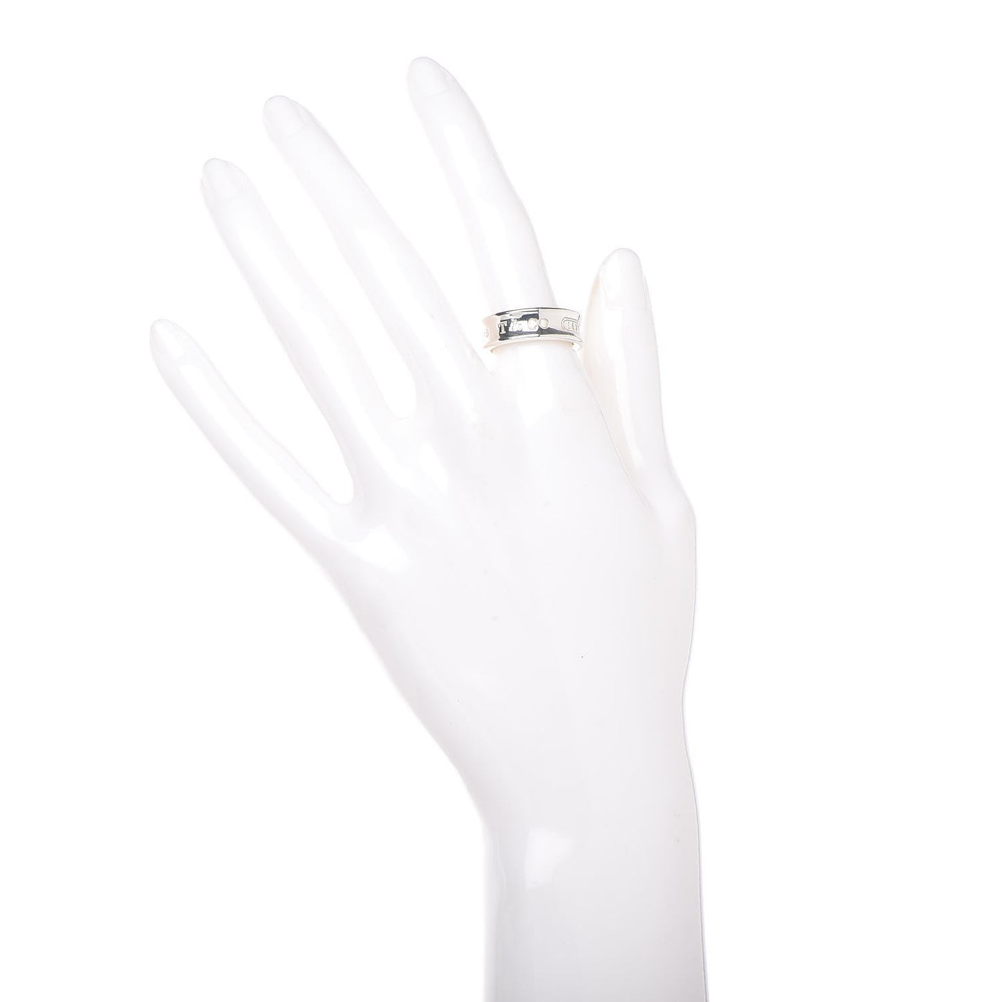 Sterling Silver 1837 Band Ring 52 6