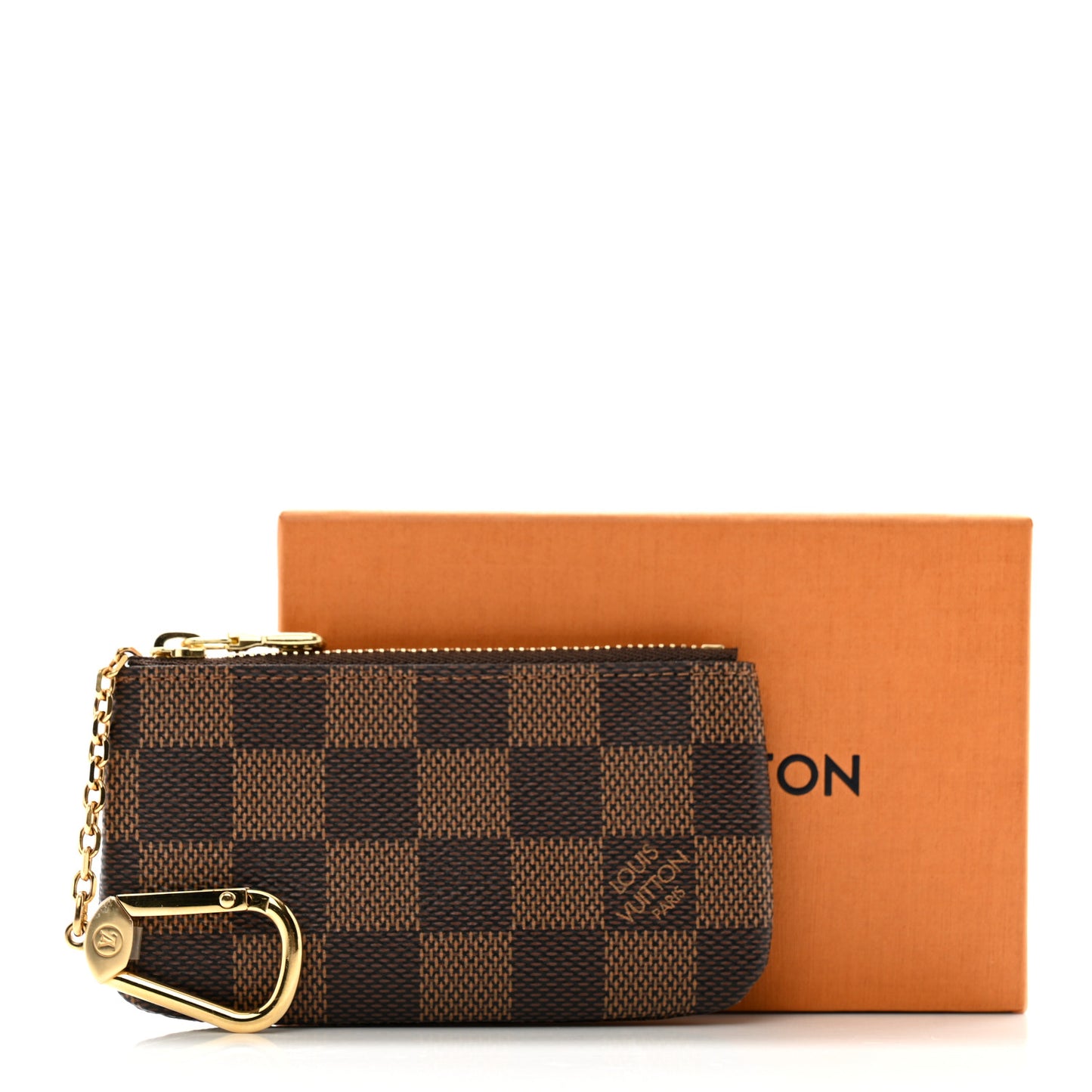 Damier Ebene Key Pouch