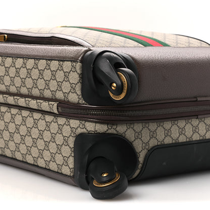 Gucci GG Supreme Monogram Web Medium Savoy Trolley Beige Ebony 8 of 12