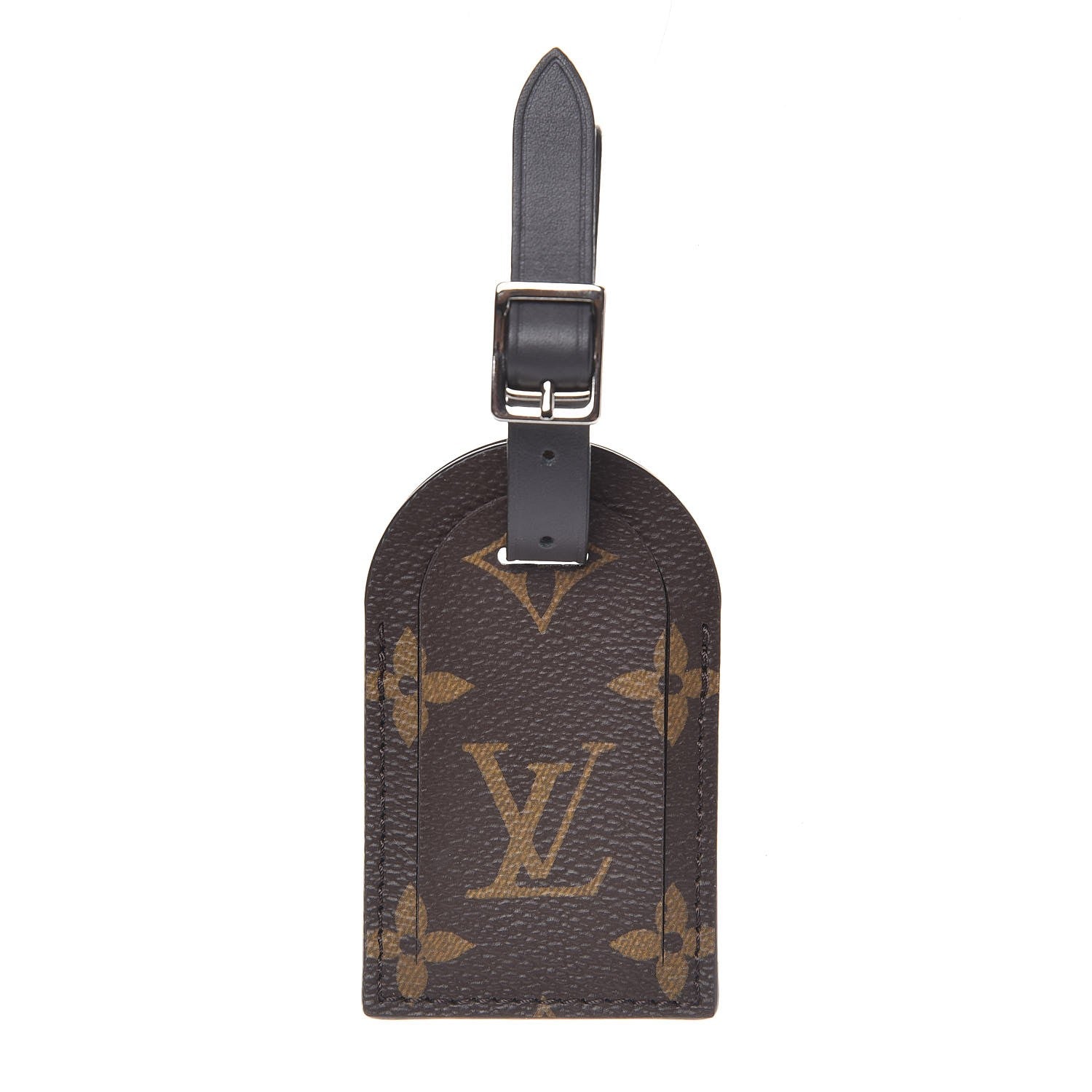 Louis Vuitton Monogram Luggage Tag Black 1 of 3
