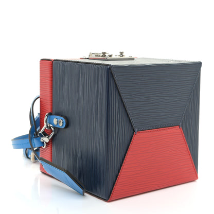 Louis Vuitton Epi Bleecker Box Indigo Coquelicot 4 of 11