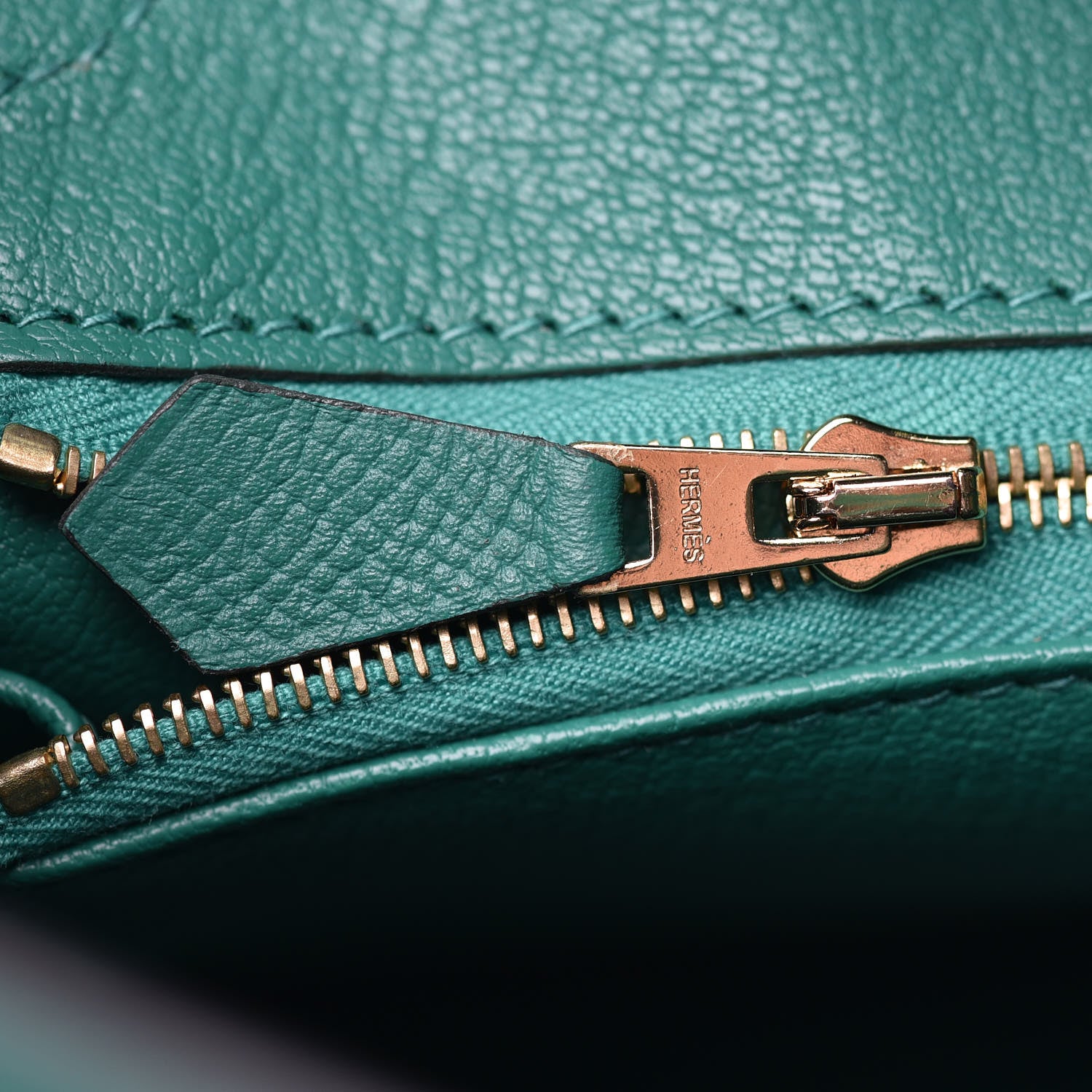 Hermes Epsom Birkin 30 Vert Vertigo 32 of 37