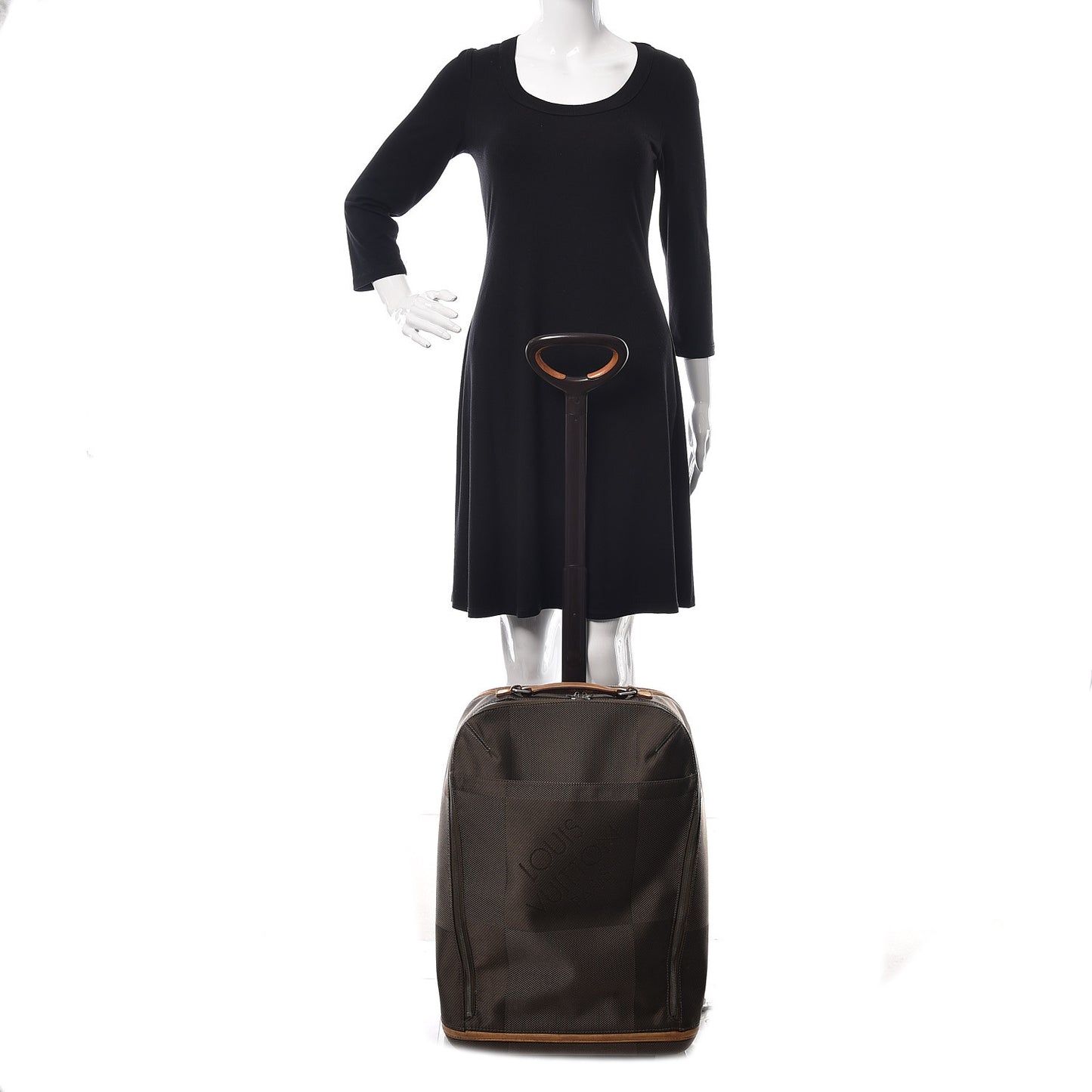 Damier Geant Conquerant 55 Roller Luggage Terre