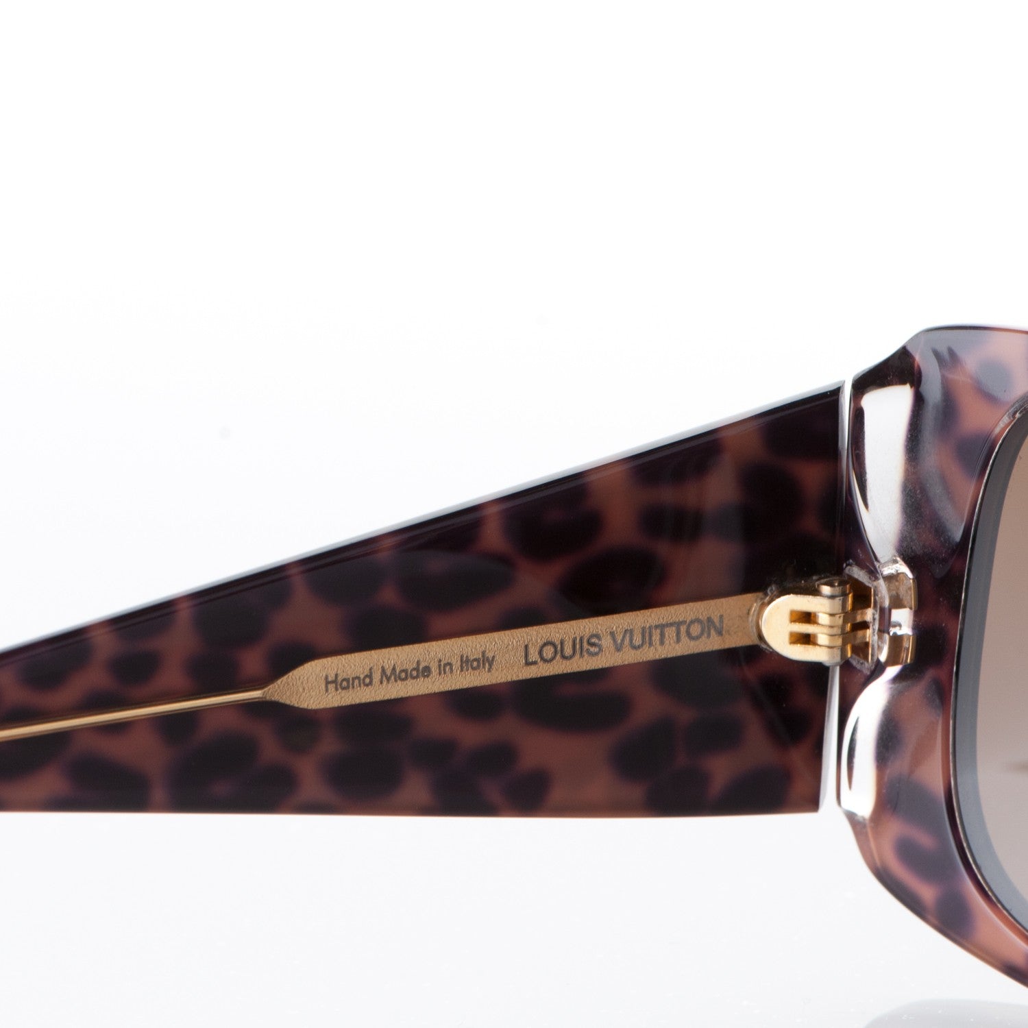 Louis Vuitton Leopard Marquise Sunglasses Z0207W Brown 5 of 8