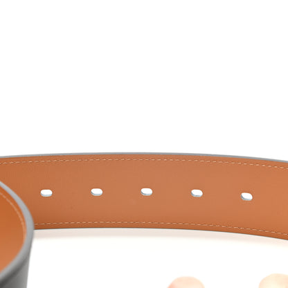 Hermes Sombrero 40mm Partner Belt 85 Black Rouge H 4 of 7