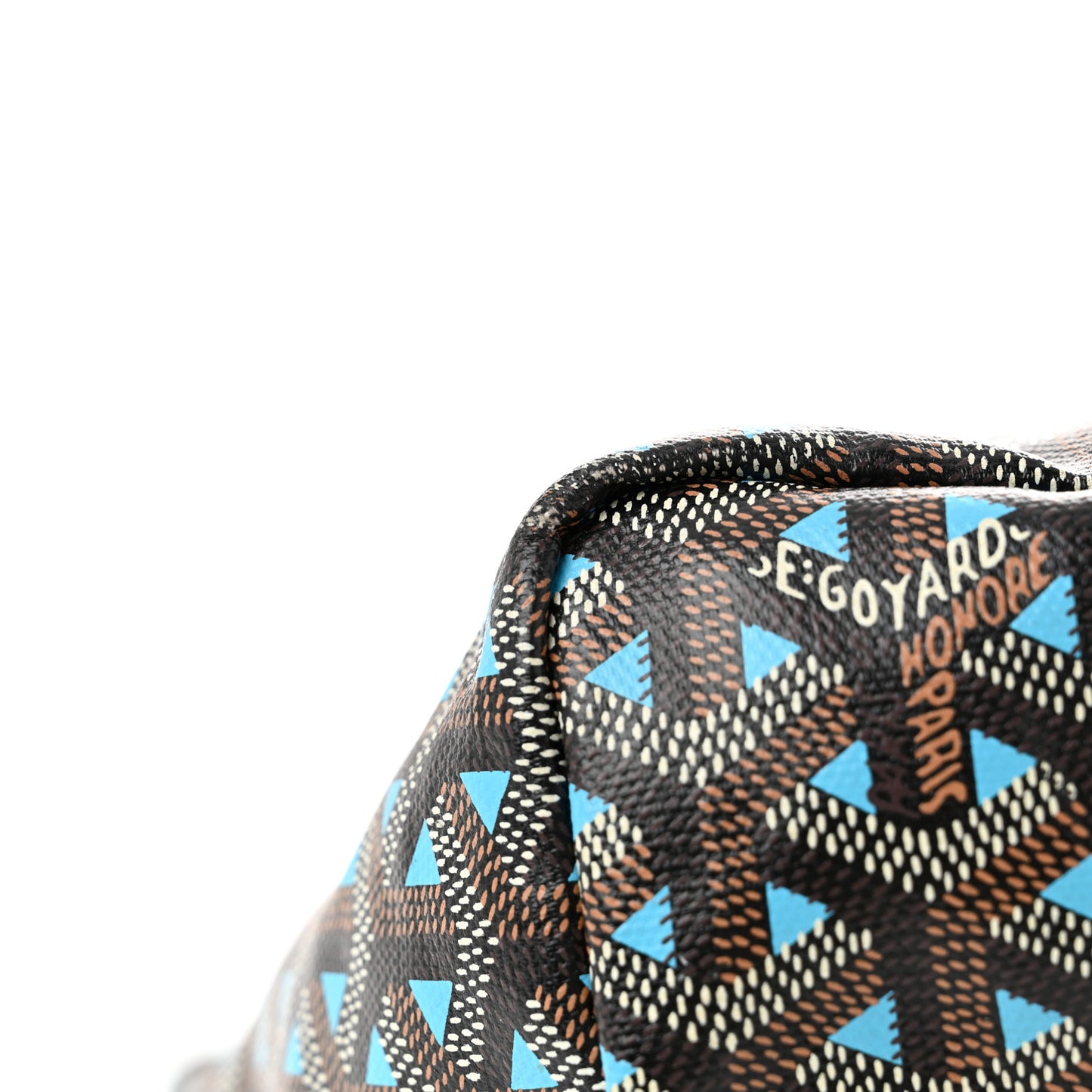 Goyardine Saint Louis Claire Voie PM Black Blue
