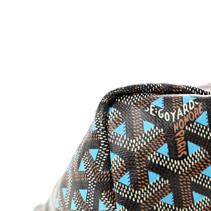 Goyard Goyardine Saint Louis Claire Voie PM Black Blue 12 of 13