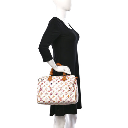 Louis Vuitton Watercolor Aquarelle Speedy 30 White 2 of 18