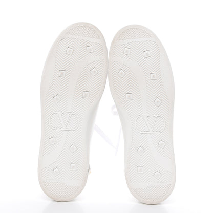 Valentino Garavani Calfskin Womens Backnet Sneakers 39 White 5 of 10