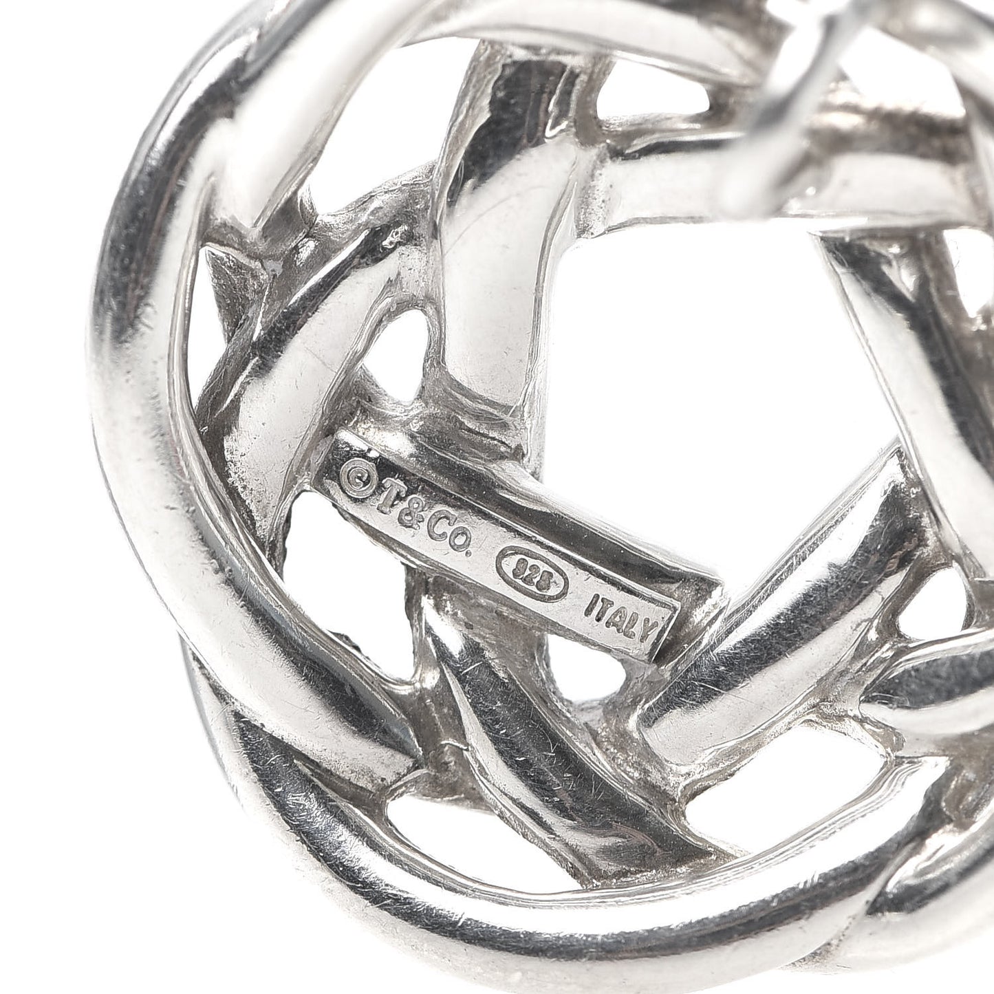 Sterling Silver Love Knot Pendant
