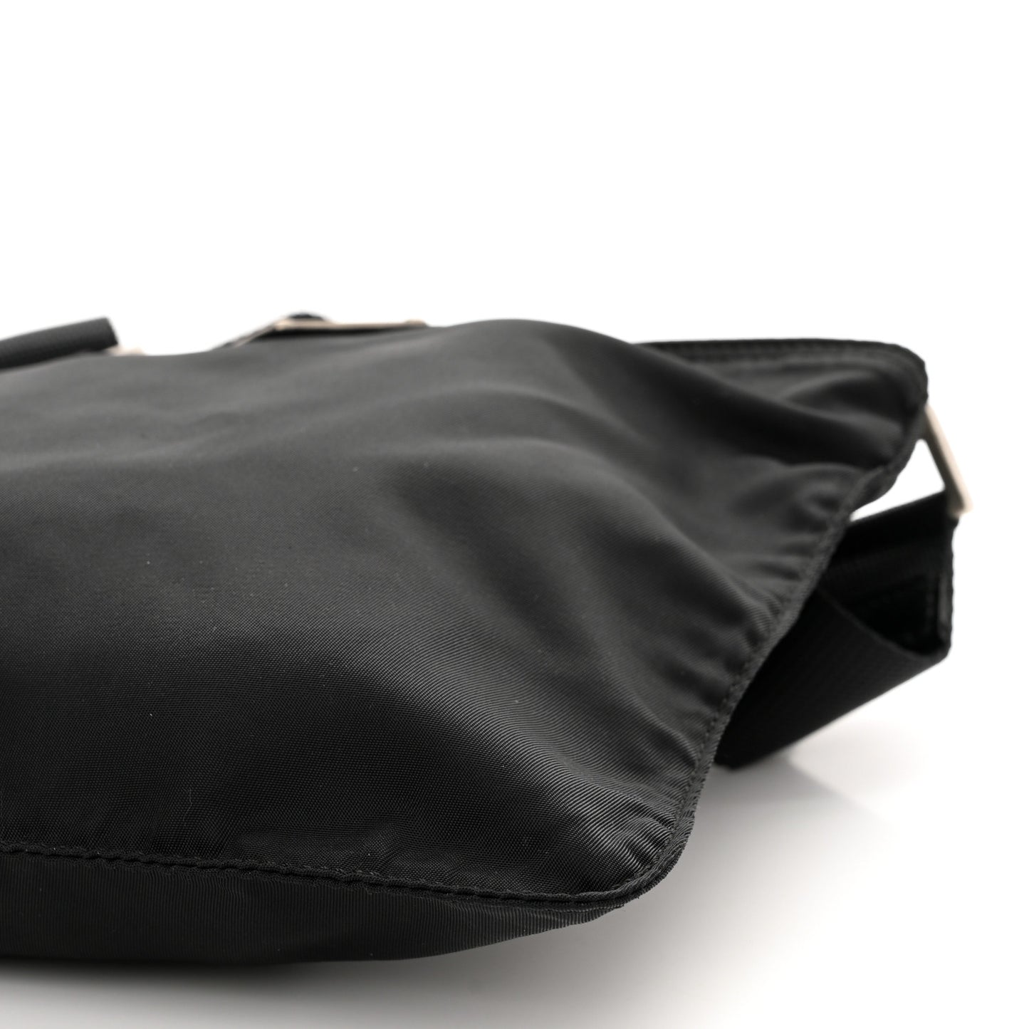 Tessuto Nylon Messenger Bag Black