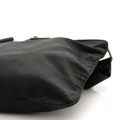 Prada Tessuto Nylon Messenger Bag Black 9 of 9