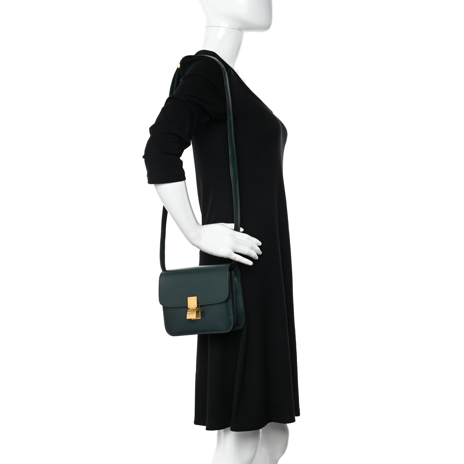 Celine Box Calfskin Small Classic Box Flap Bag Amazone 2 of 13