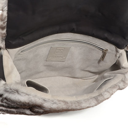 Chanel Chinchilla Fur Jumbo Flap Bag 6 of 9
