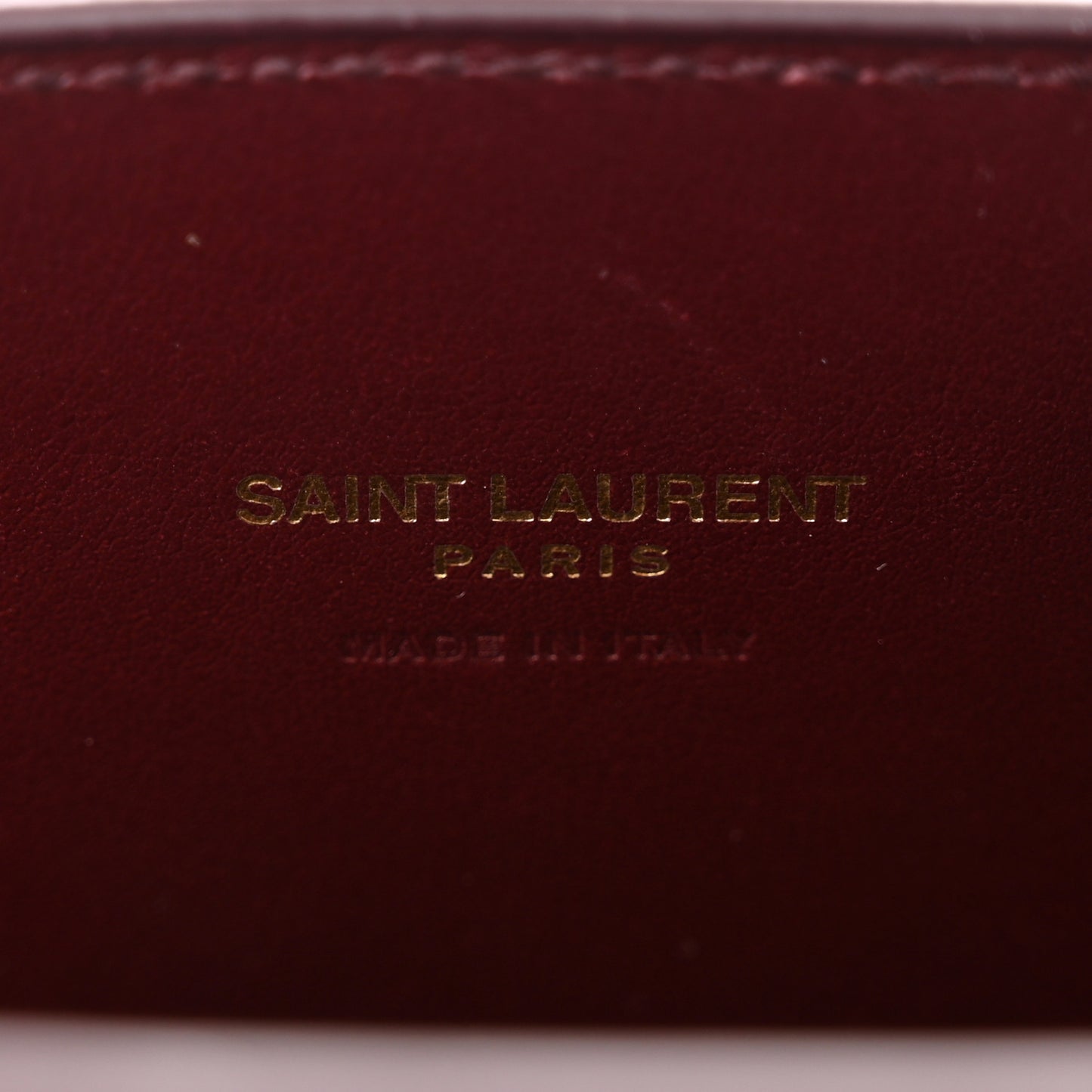 Calfskin Nano Sac De Jour Dark Amaranto