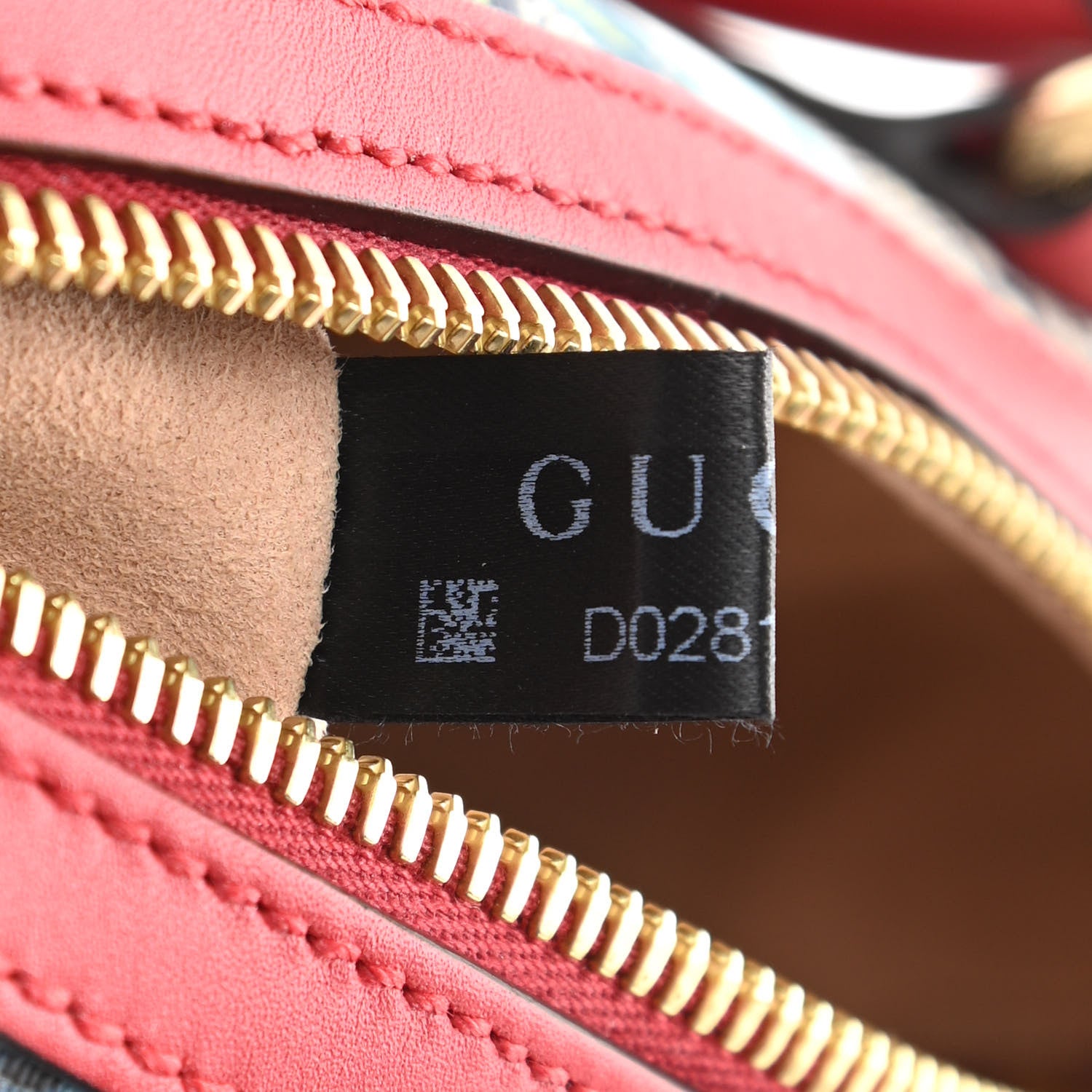 Gucci GG Supreme Monogram Blooms Mini Boston Navy Blue Hibiscus 8 of 13