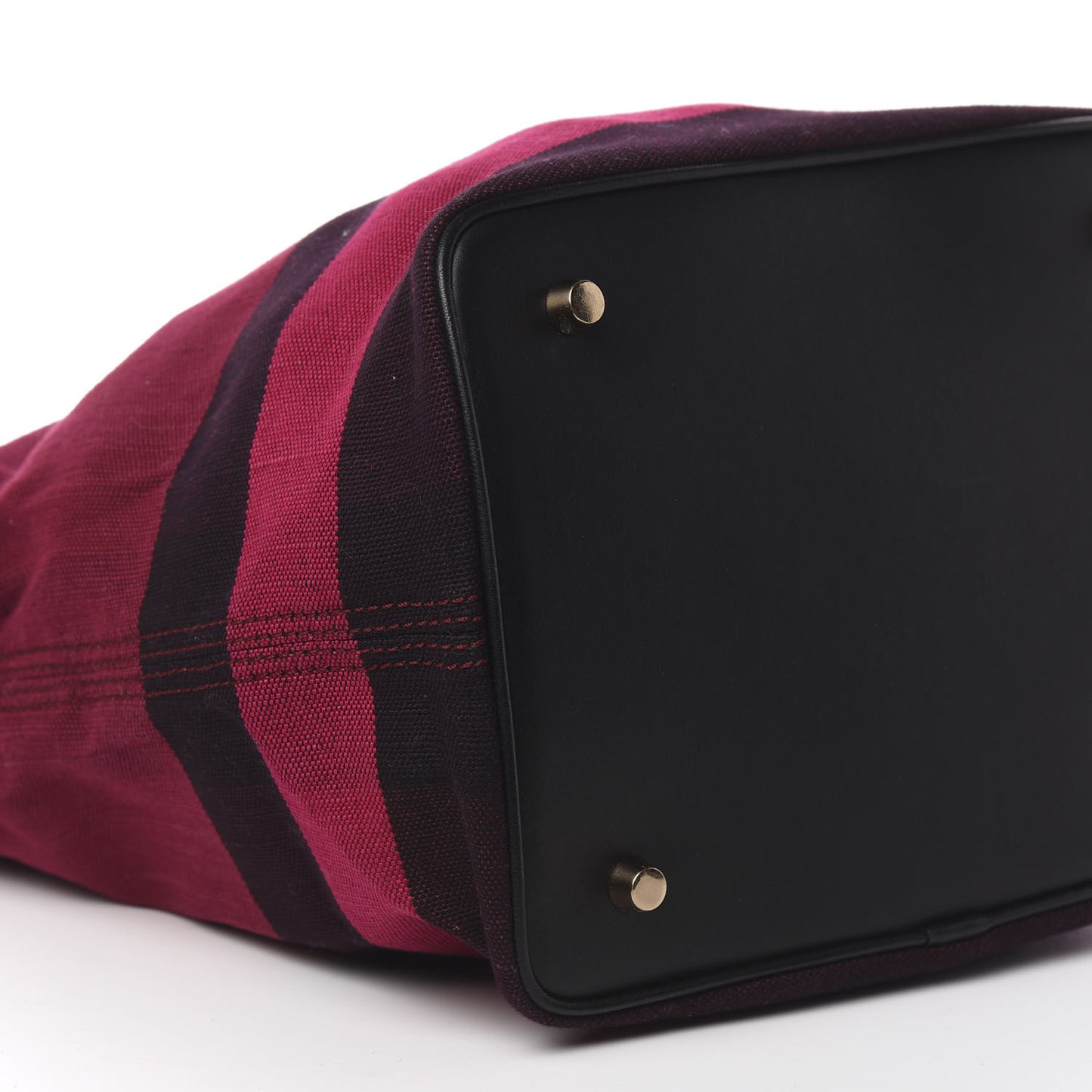Overdyed Canvas Mega Check Medium Ashby Hobo Saddle Plum