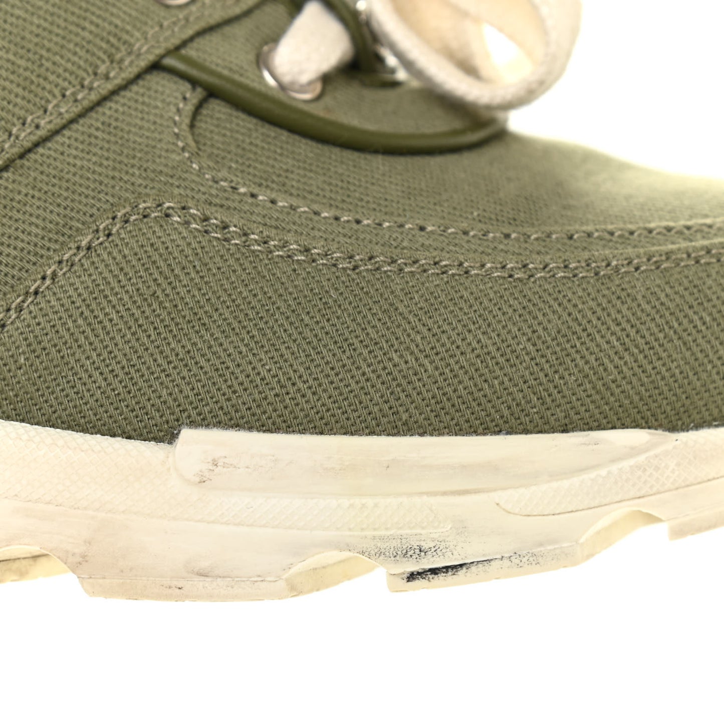 Canvas Womens Sneakers 38.5 Green