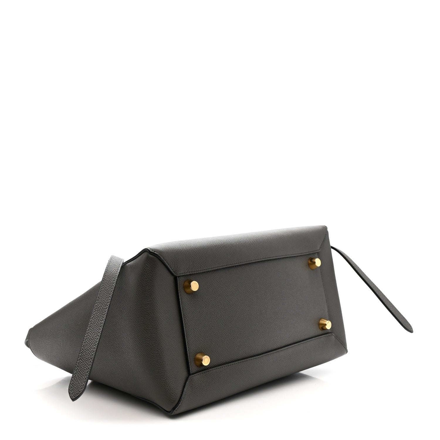 Celine Grained Calfskin Mini Belt Bag Grey 4 of 11