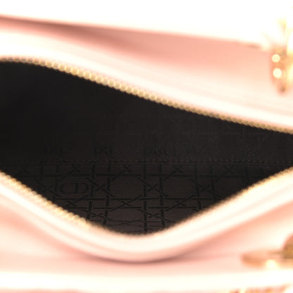 Christian Dior Lambskin Cannage Medium Lady Dior Light Pink 4 of 9