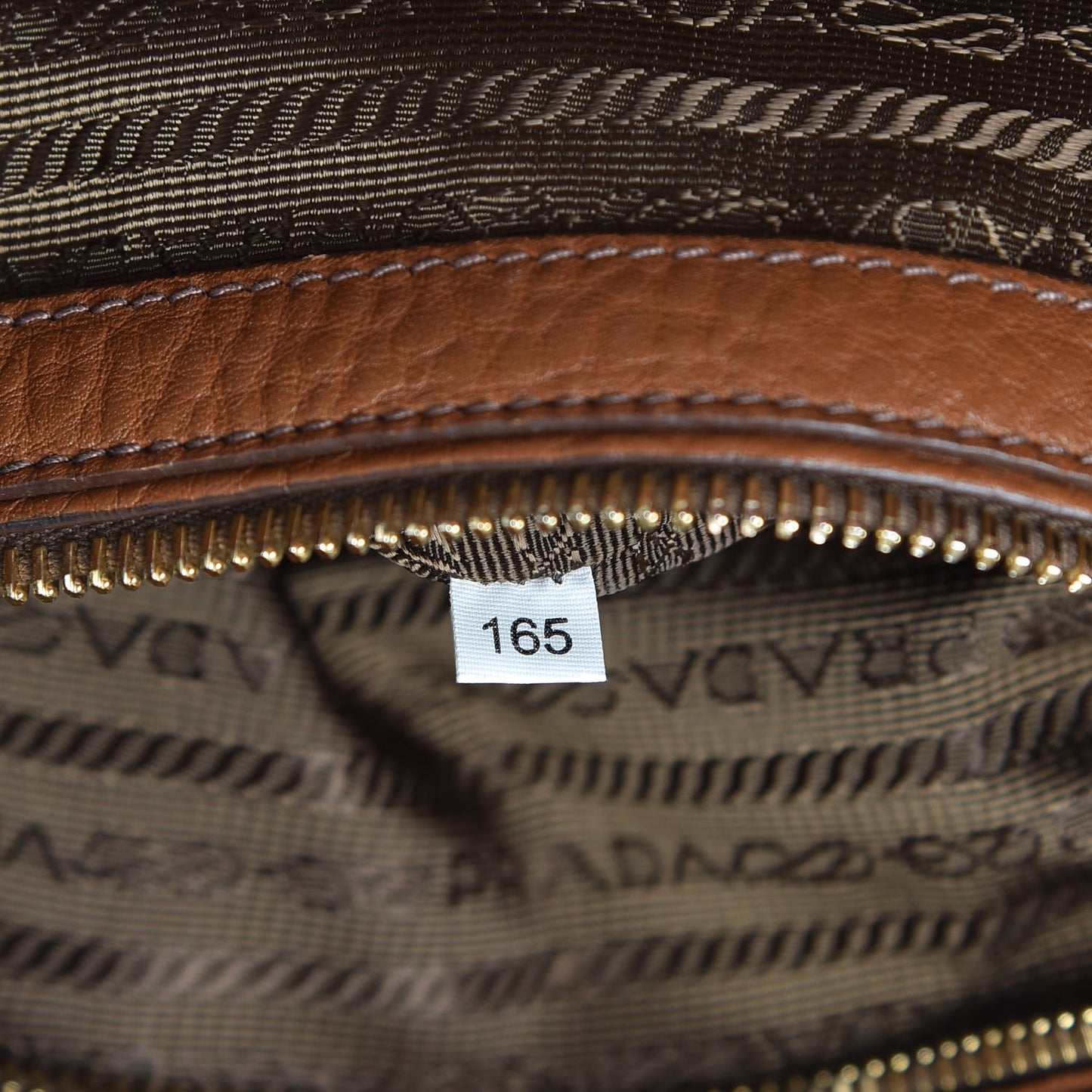 Vitello Daino Tote Brandy