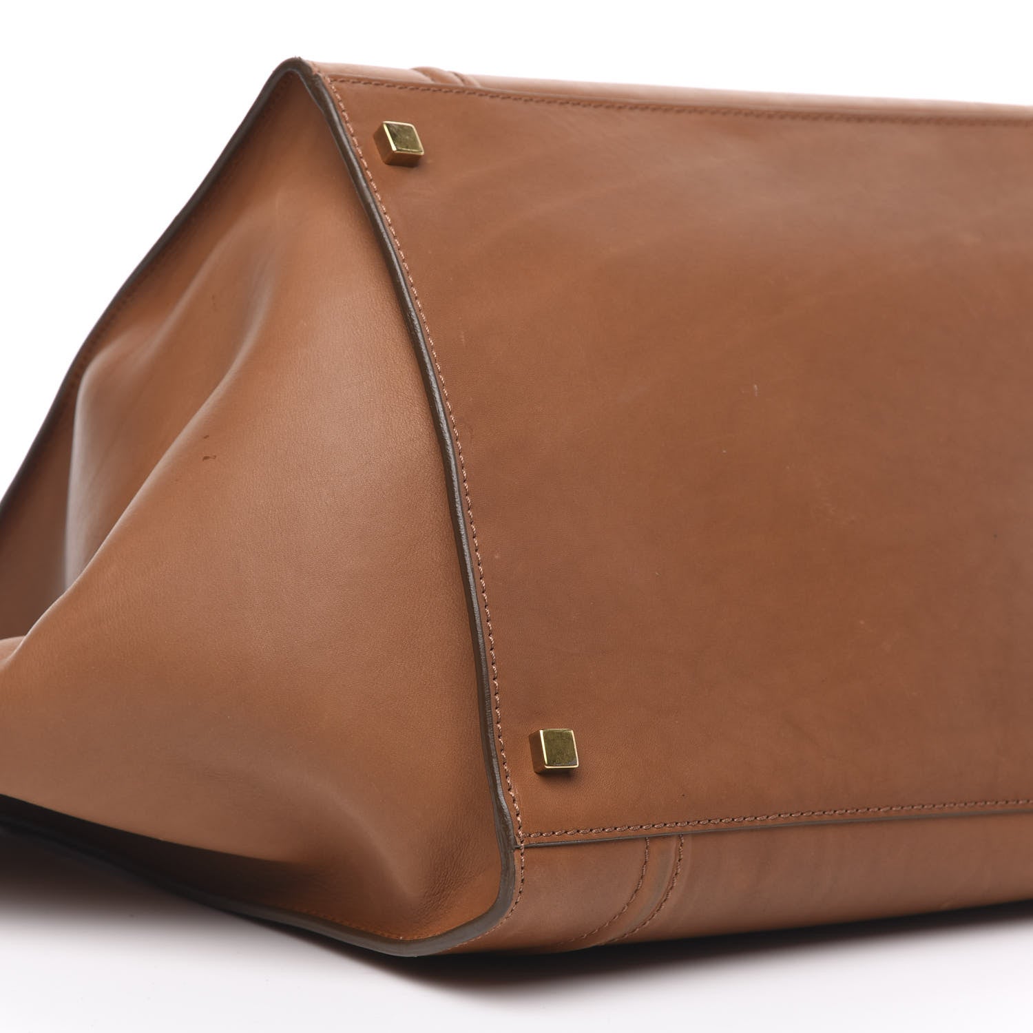 Celine Natural Calfskin Large Phantom Luggage Tan 8 of 19