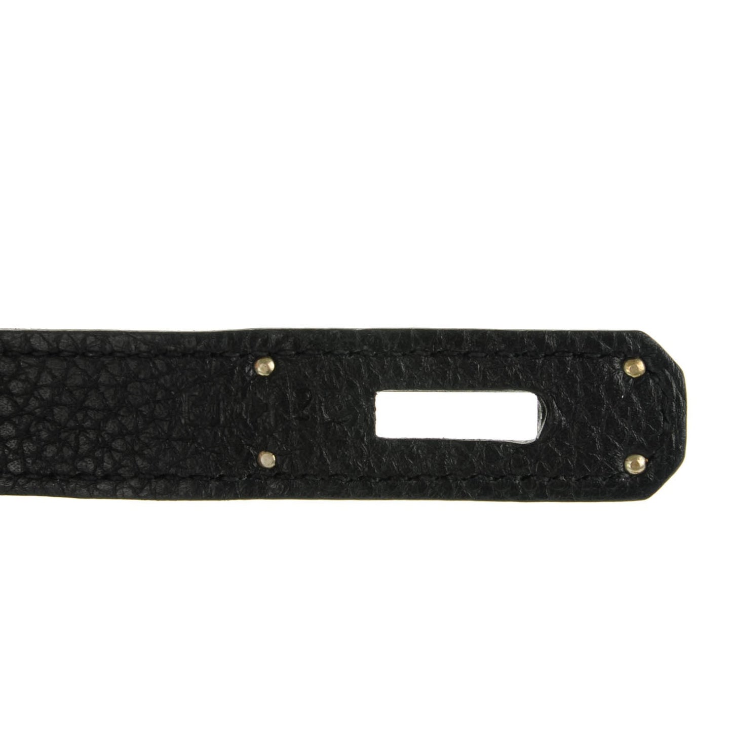 Taurillon Clemence Birkin 30 Black
