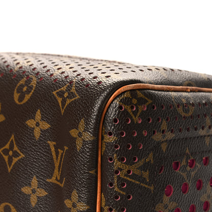 Louis Vuitton Monogram Perforated Speedy 30 Fuchsia 9 of 14