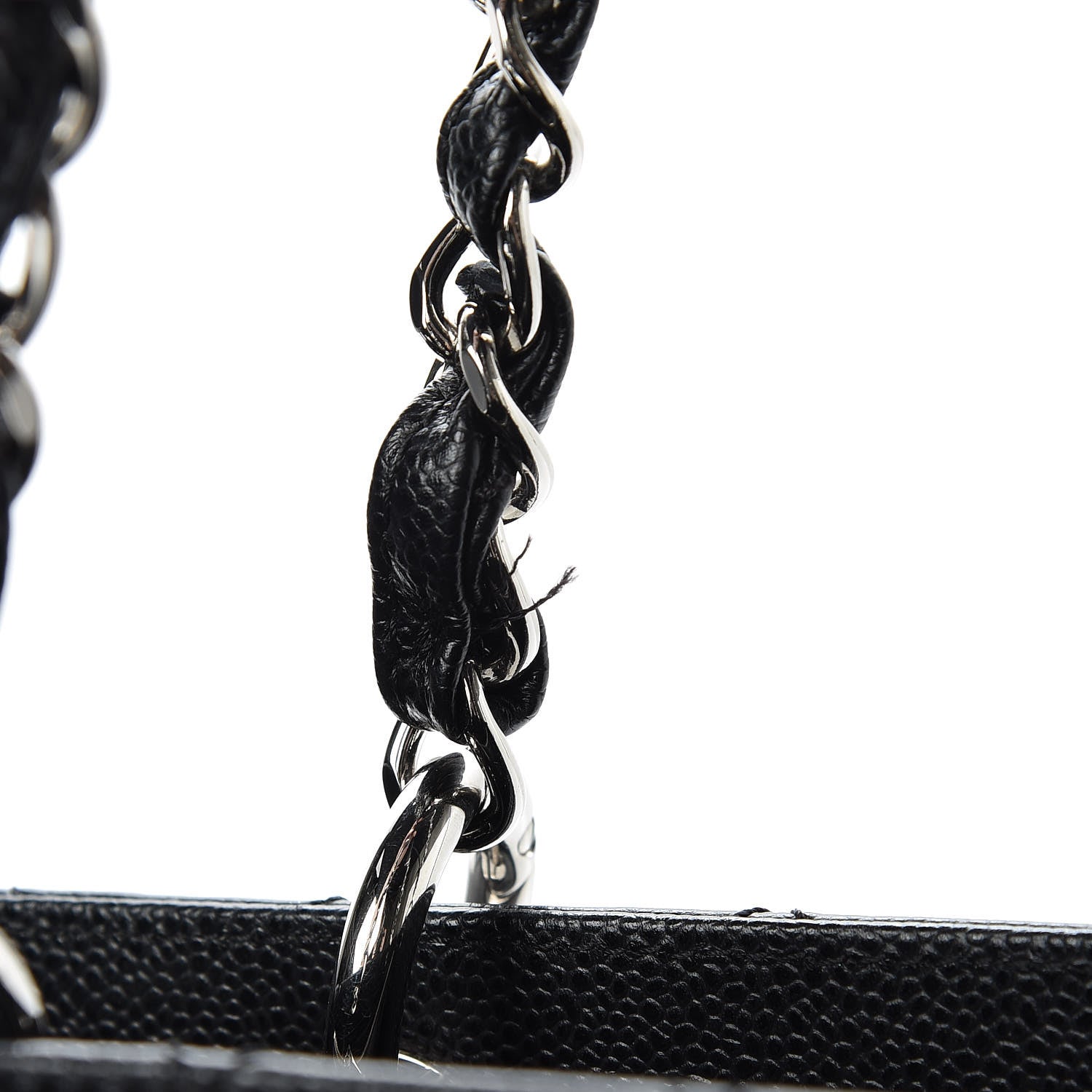Chanel Caviar Quilted XL Grand Shopping Tote GST Black 15 of 15