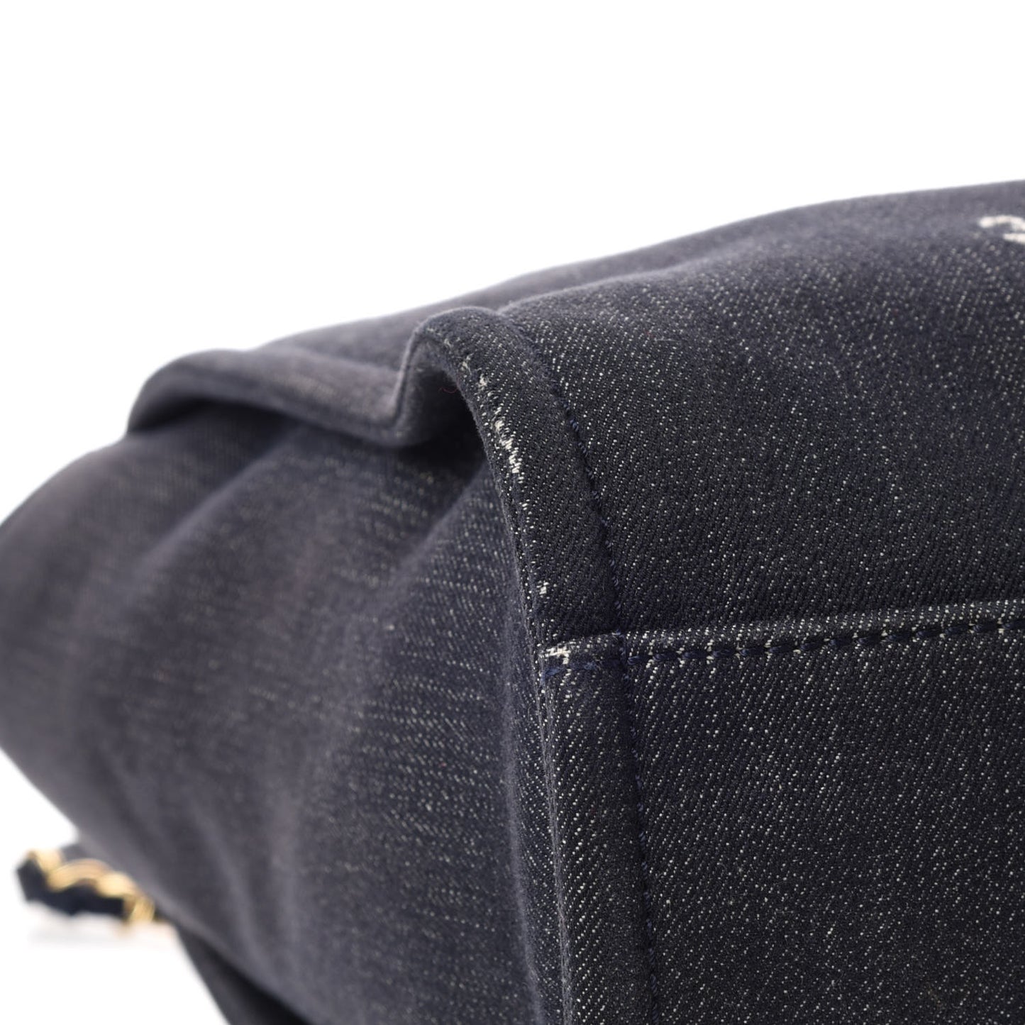 Denim Small Deauville Tote Dark Blue