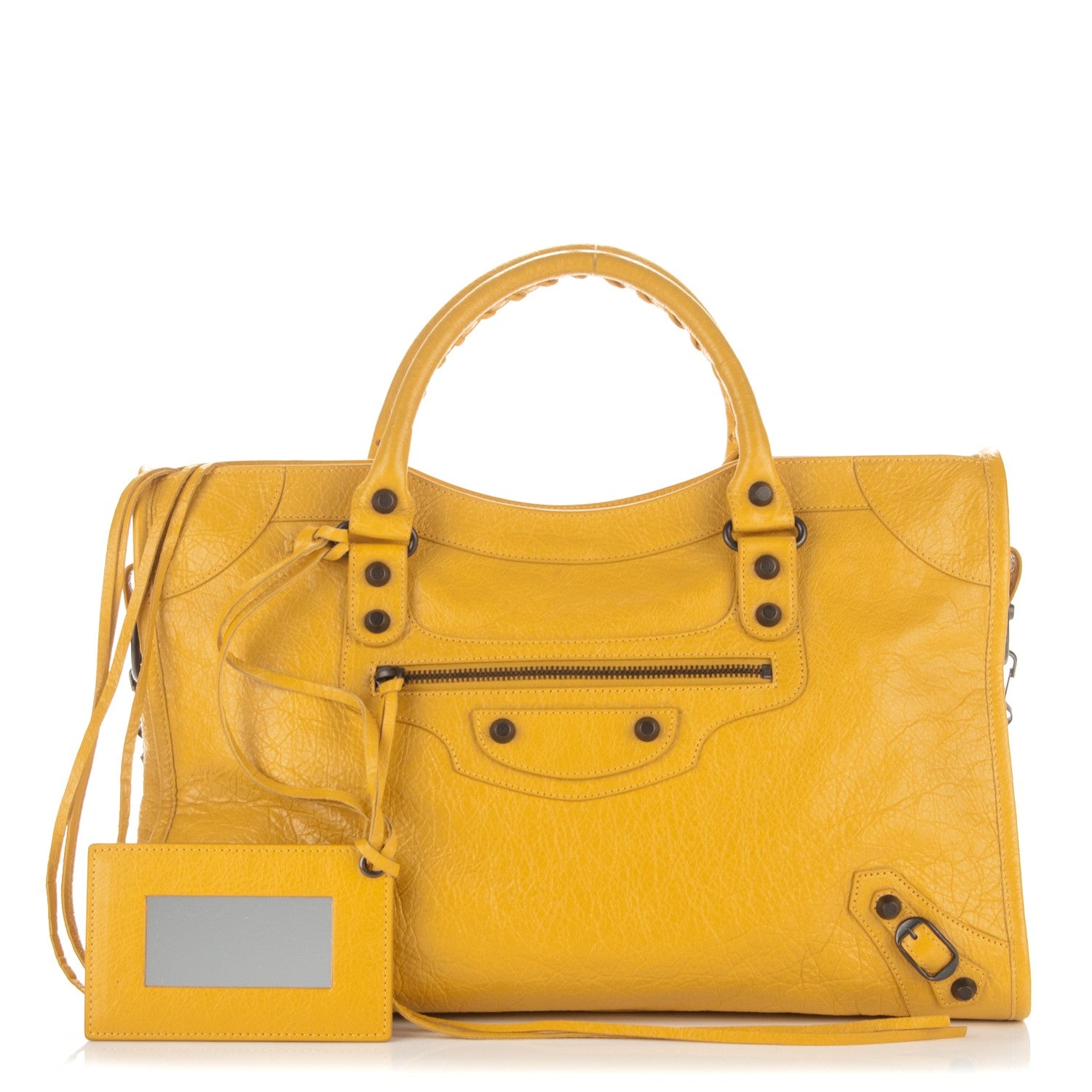 Balenciaga Agneau Classic Hardware City Tournesol 1 of 7