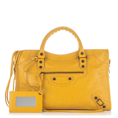 Balenciaga Agneau Classic Hardware City Tournesol 1 of 7