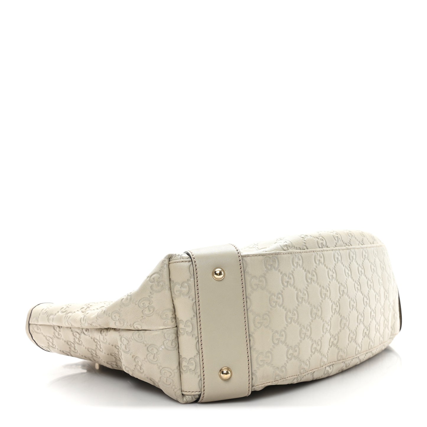 Guccissima Medium Pelham Shoulder Bag Off White