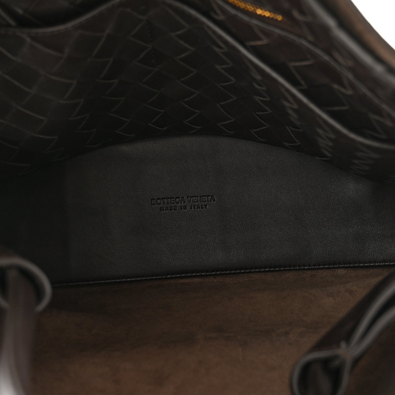 Bottega Veneta Silky Calfskin Medium Andiamo Shoulder Bag Fondant 6 of 9