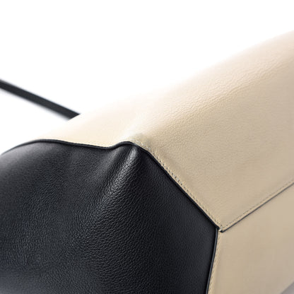 Louis Vuitton Calfskin Lockme Cabas Vanille Black 15 of 18