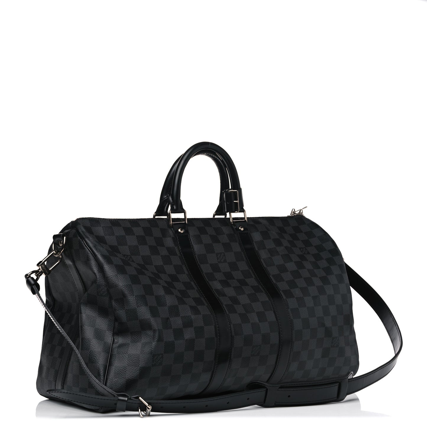 Damier Graphite Keepall Bandouliere 45