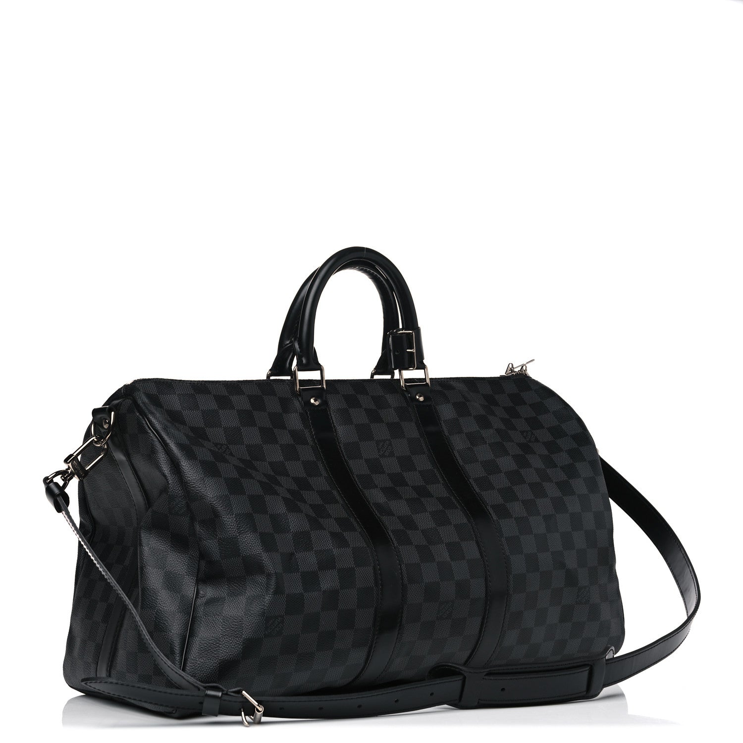 Louis Vuitton Damier Graphite Keepall Bandouliere 45 2 of 11