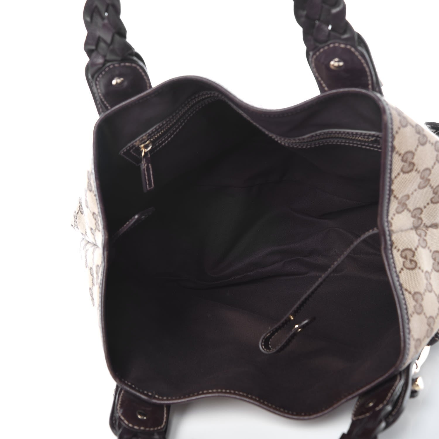 Gucci Monogram Small Pelham Shoulder Bag Dark Brown 5 of 10