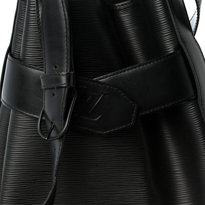 Louis Vuitton Epi Sac D'epaule Black 7 of 9