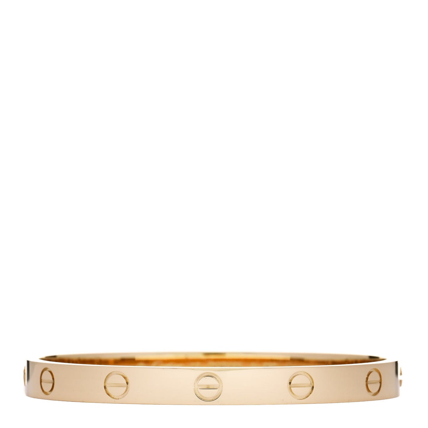 18K Yellow Gold LOVE Bracelet 17