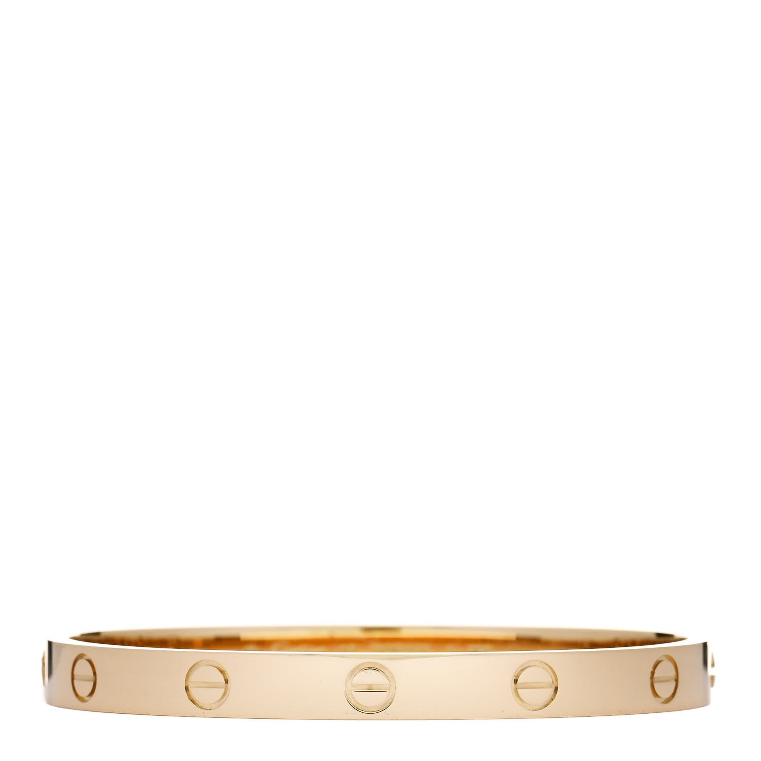 Cartier 18K Yellow Gold LOVE Bracelet 17 1 of 9
