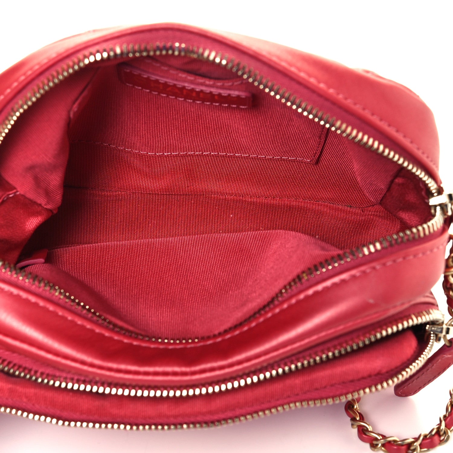 Chanel Calfskin Quilted Day Trips Camera Case Pink 5 of 10