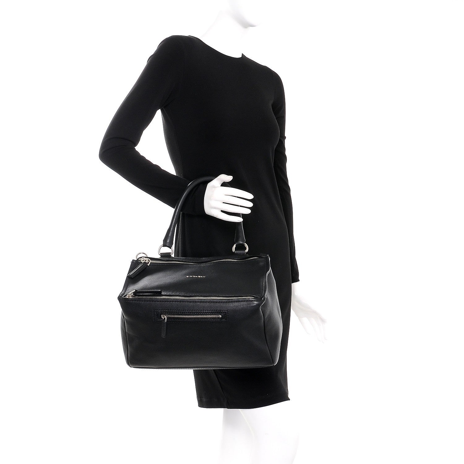 Givenchy Sugar Goatskin Medium Pandora Black 3 of 10