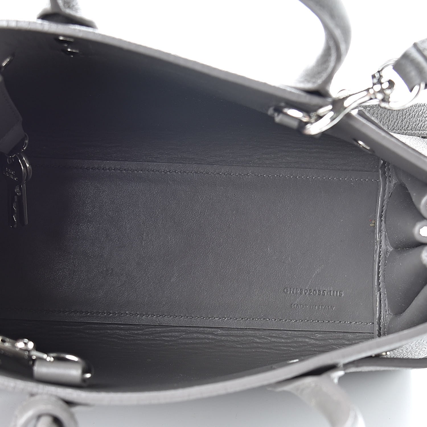 Saint Laurent Grained Calfskin Nano Sac De Jour Fog 5 of 15