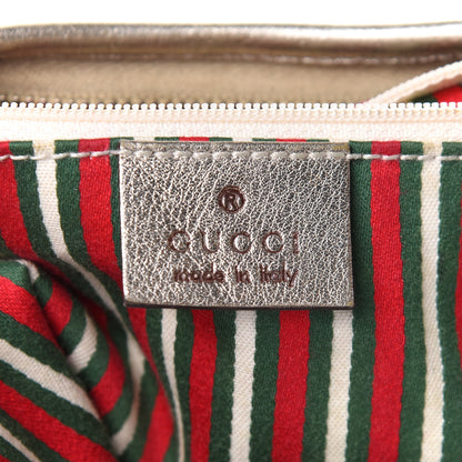 Gucci Monogram Medium Abbey D Ring Hobo Gold 6 of 13